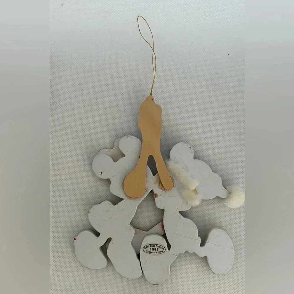 VINTAGE: Disney | 1985 Disney Mickey & Minnie Mouse Christmas Tree Ornament